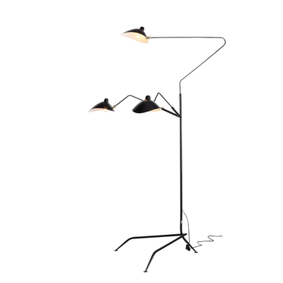 SL305.405.03 Торшер ST-Luce Черный/Черный, Белый E27 3*60W