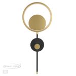 4322/15WL MIDCENT ODL22 345 металл/черный с бронзой Настенный светильник IP20 LED 15W 957Лм 3000K DENZEL