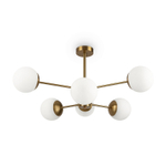 Подвесной светильник Sonder FR5204PL-06BS, E27х6. TM Maytoni