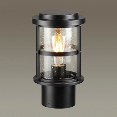 4964/1A NATURE ODL22 715 черный/стекло Ландшафтный светильник на базу E27 1*60W IP44 MAGUS