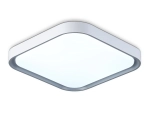 Потолочный светодиодный светильник FZ1256 WH/GR белый/серый 27W 5000K 350*350*60 (Без ПДУ)