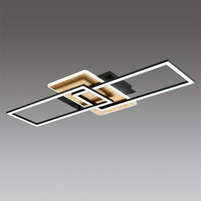 8021/90CL LEDIO LN24 черный/золотой/черный, металл/акрил Потолочный светильник LED 90W 220V 3000-6500К GOLDY