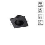 371002 WIR NT25 579 черный Светильник встраиваемый IP20 GU10 50W 220-240V MORUS