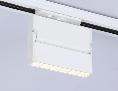Светильник светодиодный трековый GL6811 WH белый LED 6W 3000K 24° 115*22*87