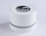 Накладной точечный светильник GX53 TN5245 WH белый GX53 max 12W D85*62