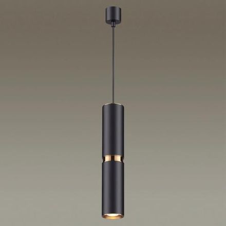 4742/5L L-VISION ODL20 473 черный/золотой Подвес GU10 5W 220V AFRA