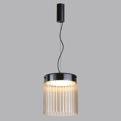 5047/20L L-VISION ODL24 303 черный/светл.янтарный/металл/стекло Подвес LED 20W 4000К 2238Лм PILLARI