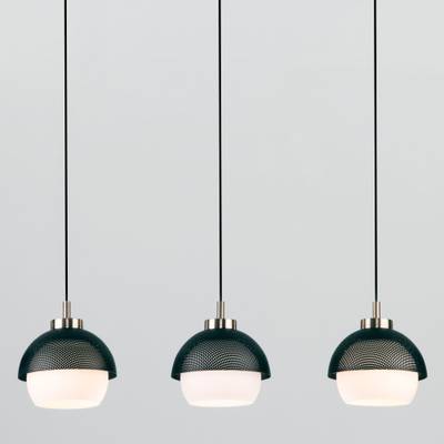 Подвесной светильник 50106/3 античная бронза/черный