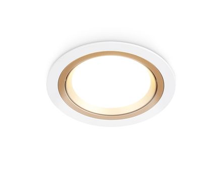 Светильник встраиваемый поворотный точечный TN51912 WH/GD белый/золото GX53 max 12W D115*23