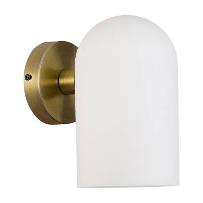 SLE1047-301-01 Бра Бронза/Молочно-белый E14 1*40W