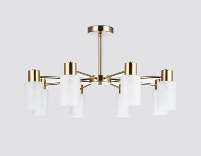 Светильник подвесной TR9584/8 BS латунь E14*8 max 40W 720*720*385