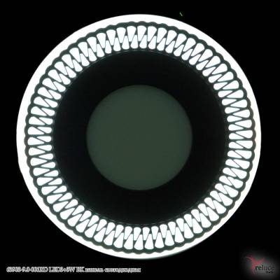 63903-9.0-001RD LED3+3W BK панель светодиодная