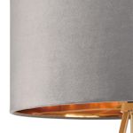 8075/1F NEOCLASSI LN25 золото/серый, металл/текстиль Торшер E27 1*60W 220V AVIOLA