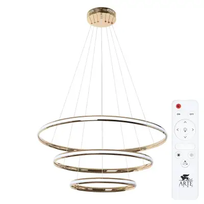 Подвесная люстра Arte Lamp MERIDIANA A2198SP-3GO, 1хLED