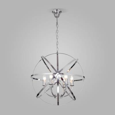 Подвесная люстра 60139/6 хром
