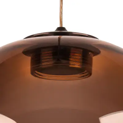 801012 Люстра SFERETTA LED 1х3W 145LM КОФЕЙНЫЙ/ЗОЛОТИСТЫЙ 3000K Lightstar