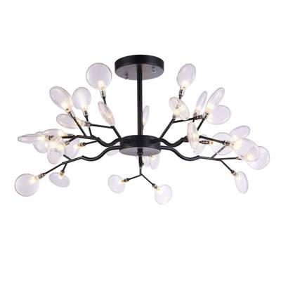 Подвесная люстра Skein 2480-10P, 30*G4LED*3W, 4914LM, 3000K. ТМ F-Promo