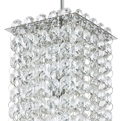 795424 Подвес CRISTALLO 1х40W G9 ХРОМ