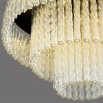 6576/11CR CLASSI LN24 черный/прозрачный/металл/стекло Люстра потолочная G9 11*20W 220V SPIRALS