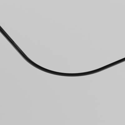 Коннектор радиусный R300 Exility встраиваемый под ГКЛ 9,5 мм, черный, TRA044-ANGLE. TM Maytoni