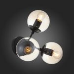 SL549.411.03 Бра ST-Luce Черный/Янтарный E27 3*40W