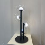 Настольная лампа Crystal Lux BOSQUE LG3 BLACK/TRANSPARENT 0270/503