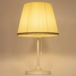 Citilux Линц CL402723 Настольная лампа патина с кремовым абажуром