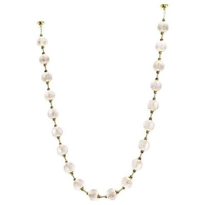 5008/80L L-VISION ODL23 575 золотой/прозрачный/металл/акрил Подвес бусы LED 80W 4000K 4400лм CRYSTAL