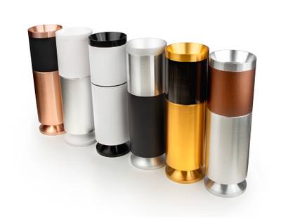 Насадка задняя накладная для корпуса светильника с диаметром отверстия D60mm N6905 PYG золото желтое полированное D60*H25mm Out20mn