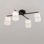 Citilux Нильс CL132145 Люстра потолочная Чёрная
