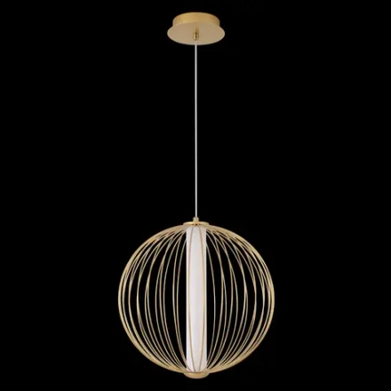 Светильник подвесной Crystal Lux SYNC SP18W LED GOLD 3143/218