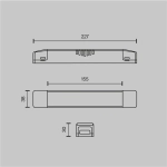 Источник напряжения встраиваемый Elasity 48В, 150Вт, белый, TRA160DR-150W-S. TM Maytoni