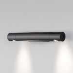 Настенный светодиодный светильник в стиле минимализм 40161 LED чёрный жемчуг
