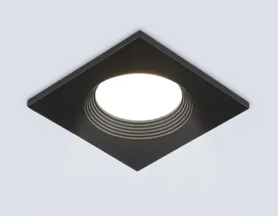 Светильник встраиваемый TN102818 BK черный GU5.3 78*78*28