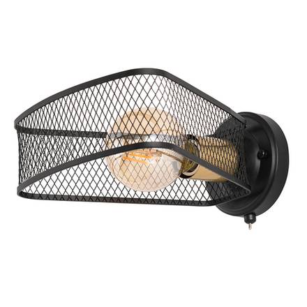 Бра Arte Lamp MAASYM A7044AP-1BK, 1хE27