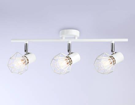 Накладной светильник TR8631/3 WH/CH белый/хром E27*3 max 40W 460*91*175
