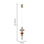 Подвес Veneto 4237-1P. ТМ Favourite