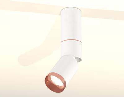 Комплект накладного поворотного светильника XM6312145 SWH/PPG белый песок/золото розовое полированное MR16 GU5.3 (C6322, A2063, A2220, C6312, N6135)