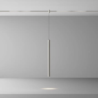 Трековый подвесой светильник Фокус / Focus Led Flarity 4000K 5Вт 30°, TR156-1-5W4K-PT. TM Maytoni