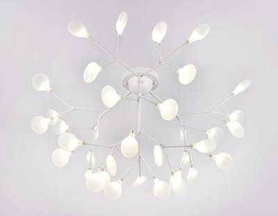 Потолочная люстра TR3018/36 WH/FR белый/матовый G4/36 max 20W D920*480 (лампы LED G4 1.5W 4200K в комплекте)