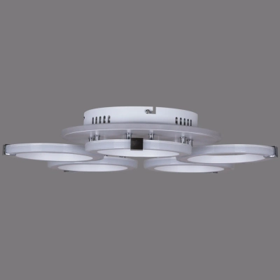 06319-3.3-05 WH+CR (RGB) светильник потолочный Reluce, LED