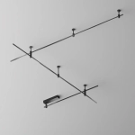 Шинопровод 2м Flarity черный, TRX154-112B. TM Maytoni