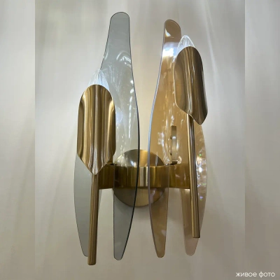 Бра Crystal Lux CASA AP2 BRASS 1350/402