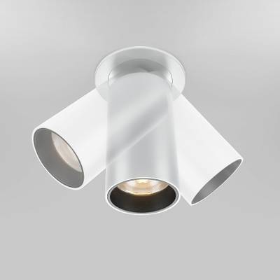 Встраиваемый светильник FOCUS LED 3000K 12Вт 60° DL125-L12-3K-W. TM Maytoni