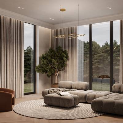 Подвесной светильник Radiance 3000К 80Вт, MOD278PL-L86G3K. TM Maytoni