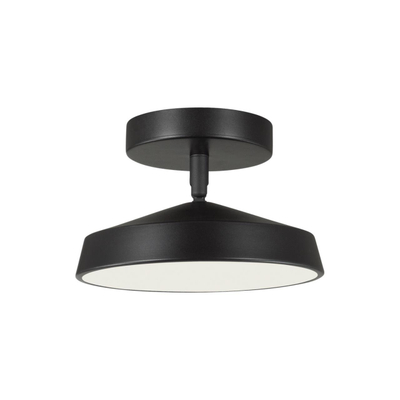 7656/12L MITRA LED SN 547 Светильник пластик/белый/черный LED 12Вт 4000K D200 IP20 MIRA BLACK