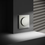 VLS070305 Светорегулятор встраиваемый VOLTUM S70 поворотно-нажимной 600 Вт, (сталь) (ТМ Maytoni)