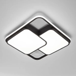 Потолочный светодиодный светильник 90253/1 черный, LED