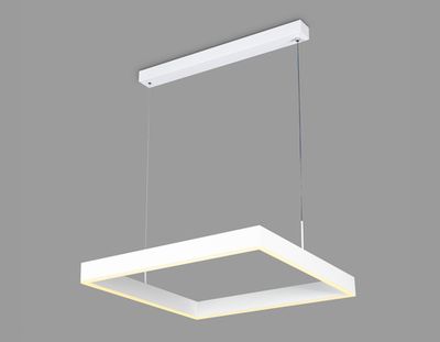 Светильник светодиодный подвесной с пультом FA6622 WH белый 65W 600*600*720 (ПДУ РАДИО 2.4G)