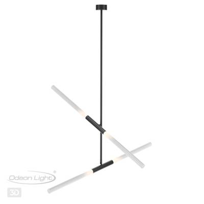 4307/4 HIGHTECH ODL22 295 черный Потолочный светильник IP20 G9 4*40W SOHO